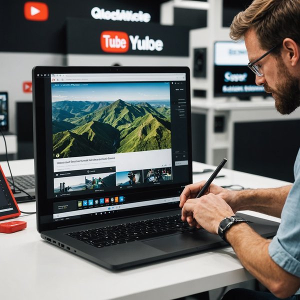 Comment une entreprise de produits électroniques peut-elle utiliser YouTube pour des démonstrations de produits ?